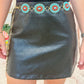 Western Turquoise Concho Disc Chain Belt