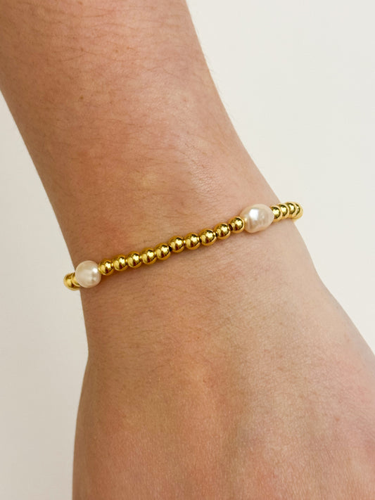 Fresh Water Pearl Beaded Bracelet