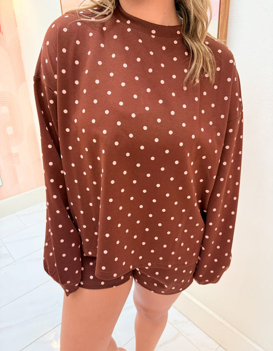The Darling Dot Sweater