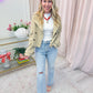 Something Secret Cropped Trench Jacket