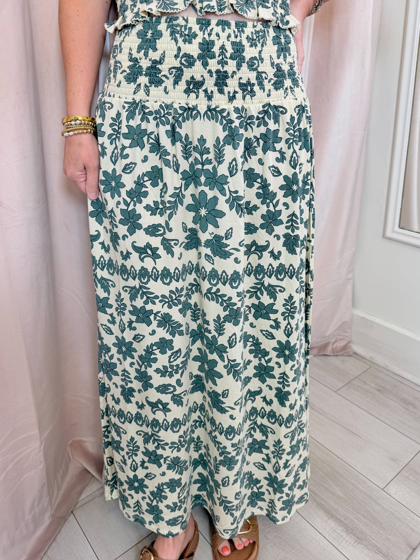 ZS Leya Tera Paisley Maxi Skirt