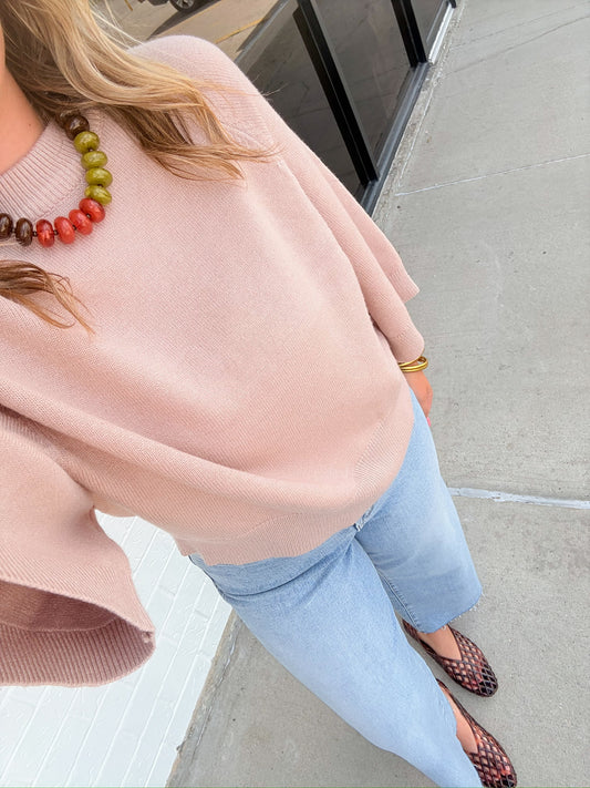 Forever Fall Reglan Crew Neck Sweater