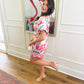 Esther Off The Shoulder Jacquard Mini Dress