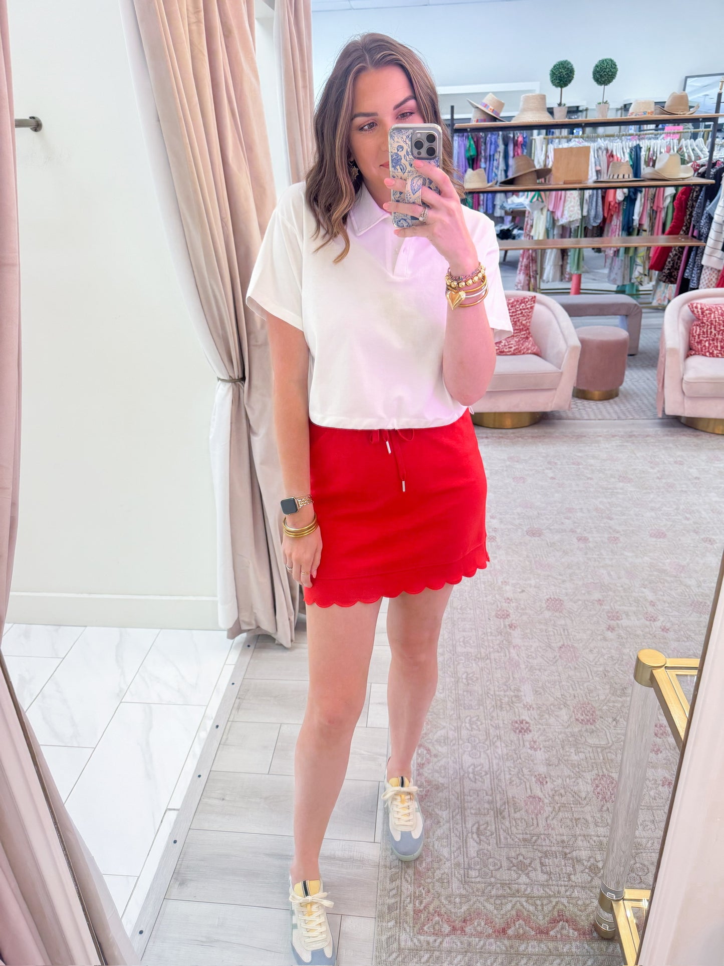 Girls Day Scallop Skort