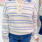 Harriet  Collared Stripe Sweater