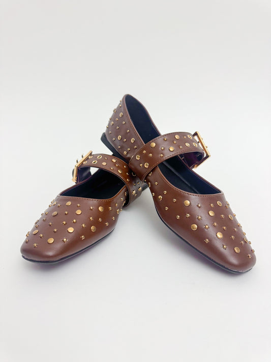 Avril Studded Flat