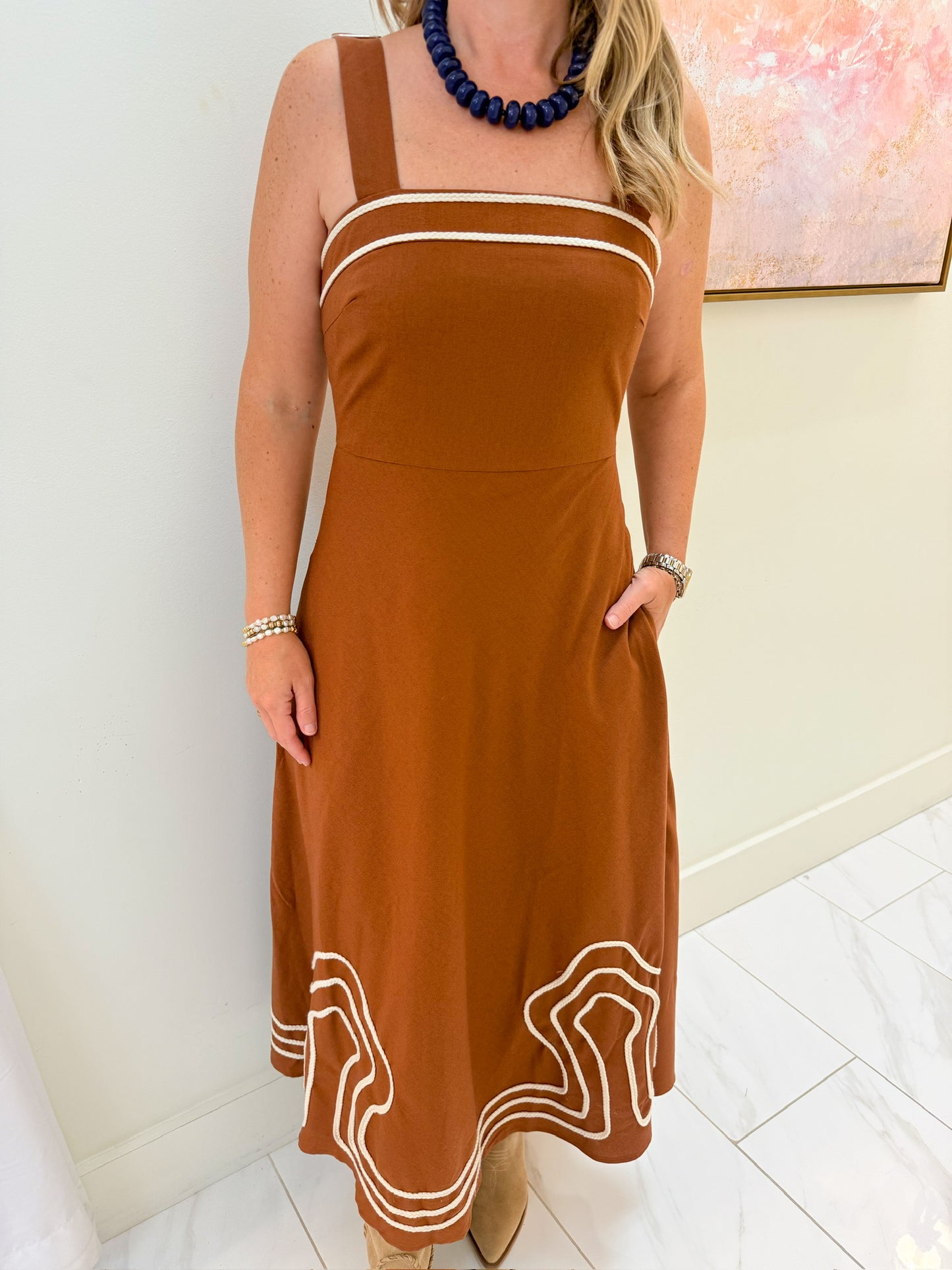 Take Me To Roundtop Maxi Dress