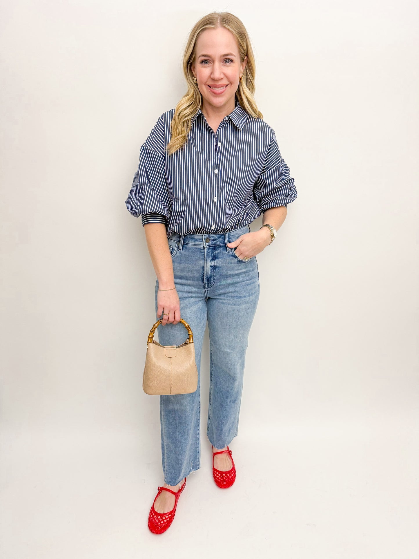 Tracey Clean Stretch Crop Straight