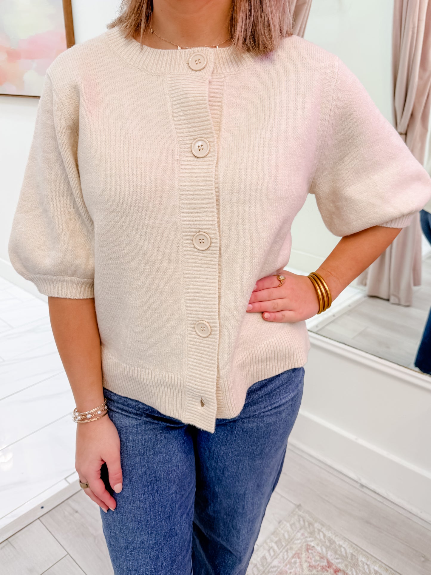 Wren Button Up Cardigan Sweater