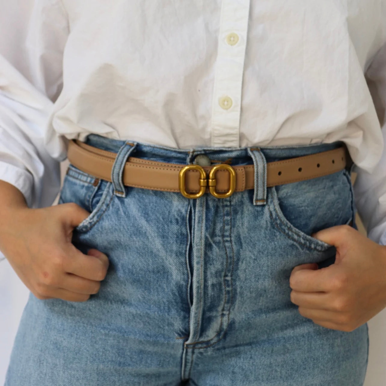 AC Double Oval Linked Belt