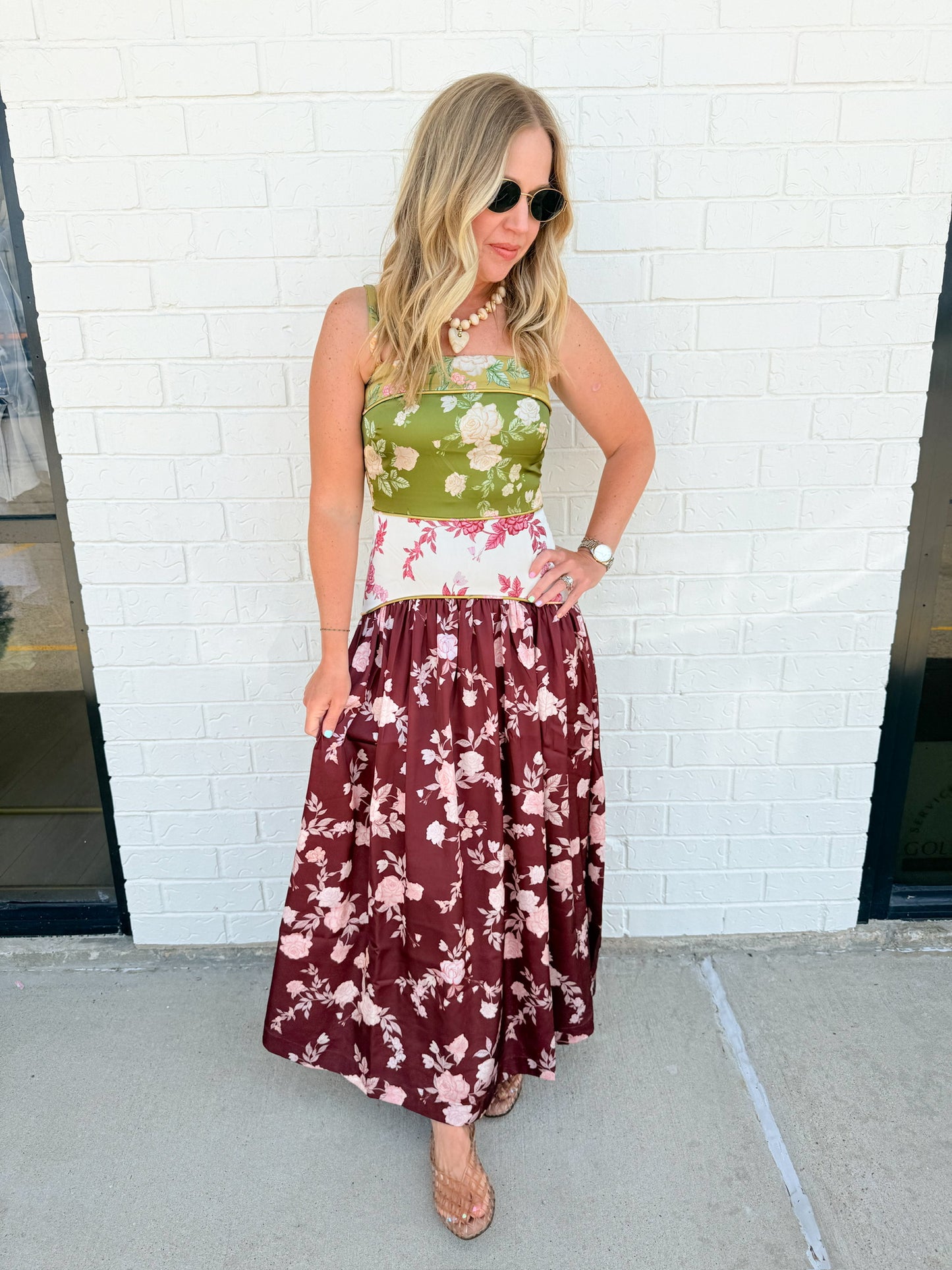 Riley Dress Rosette