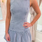 Dottie Drop Waist Denim Dress