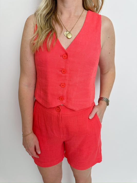 Canyon Linen Short