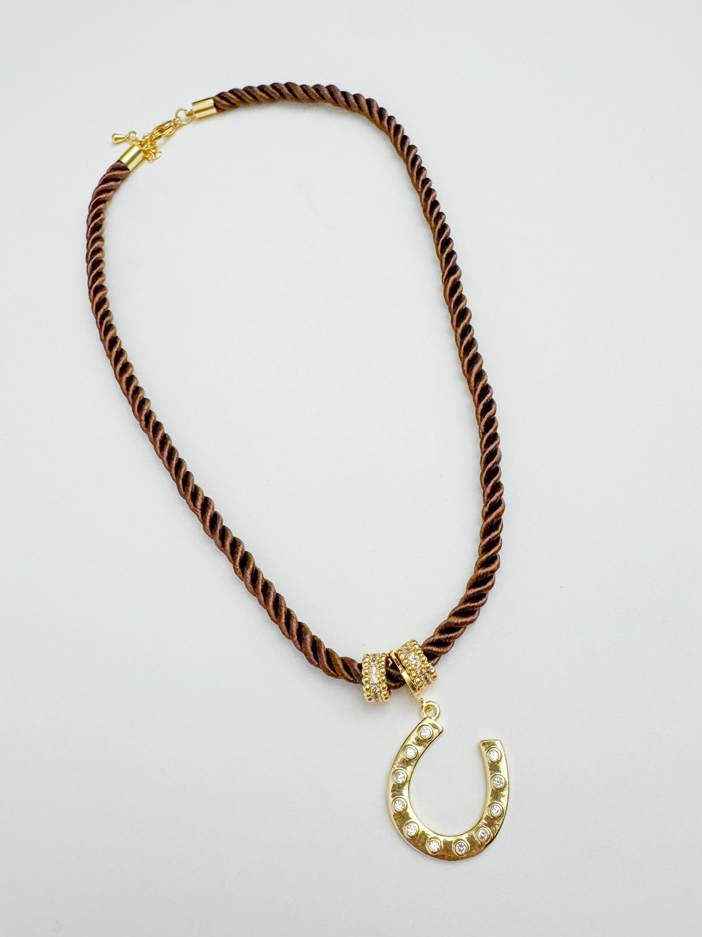 Dakota Cord Charm Necklace