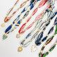 New Gold Spacer Scarf Necklace