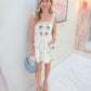 Demi Mini Dress Wild Meadow Emboridery
