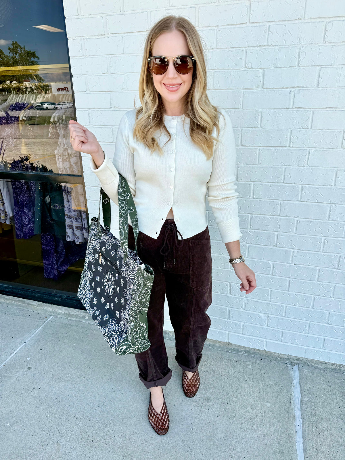 Villa Pant Drawstring Barrel Pant Cord