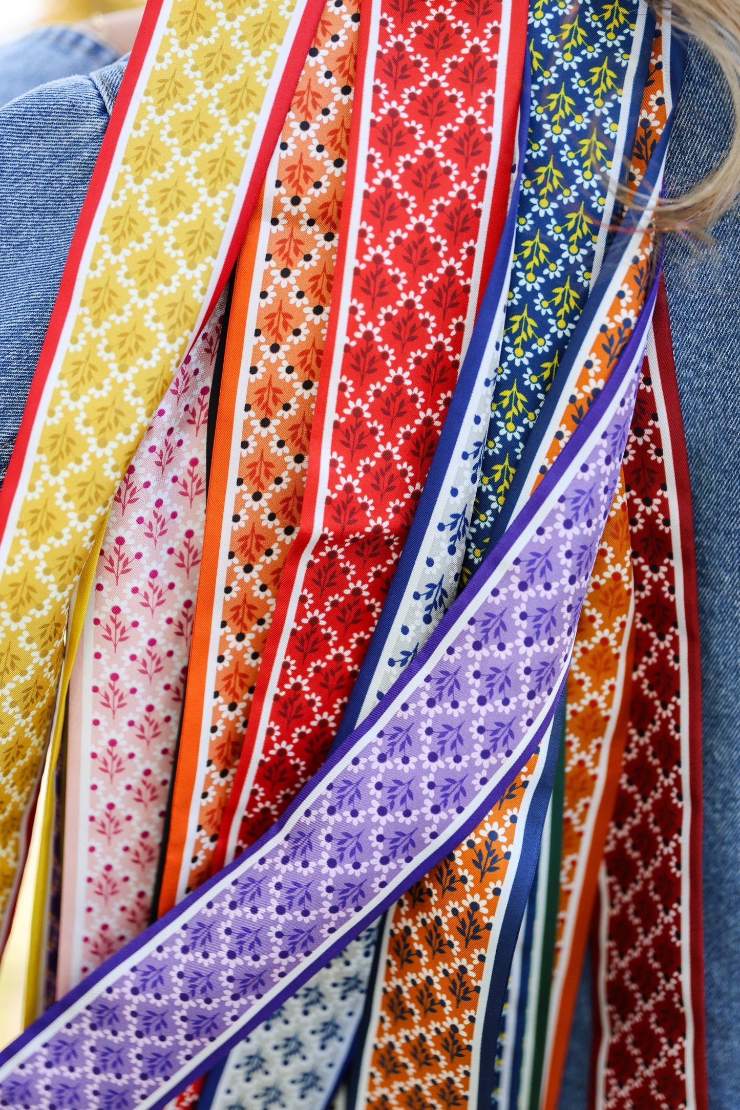 The Sideline Scarf™ - Purple & Gold