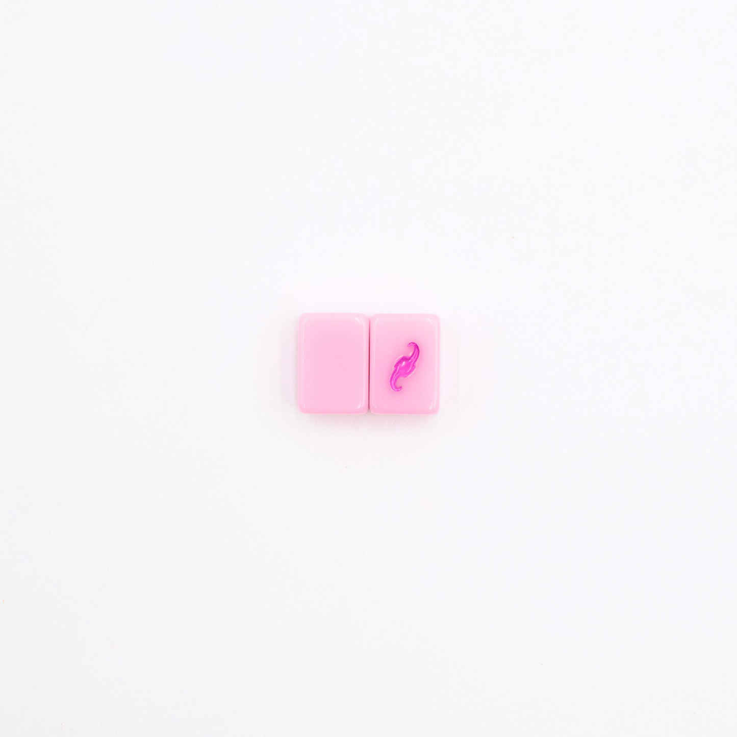 Mini Travel Mahjong Set Pink