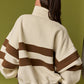 Lottie Stripe Rugby Pullover