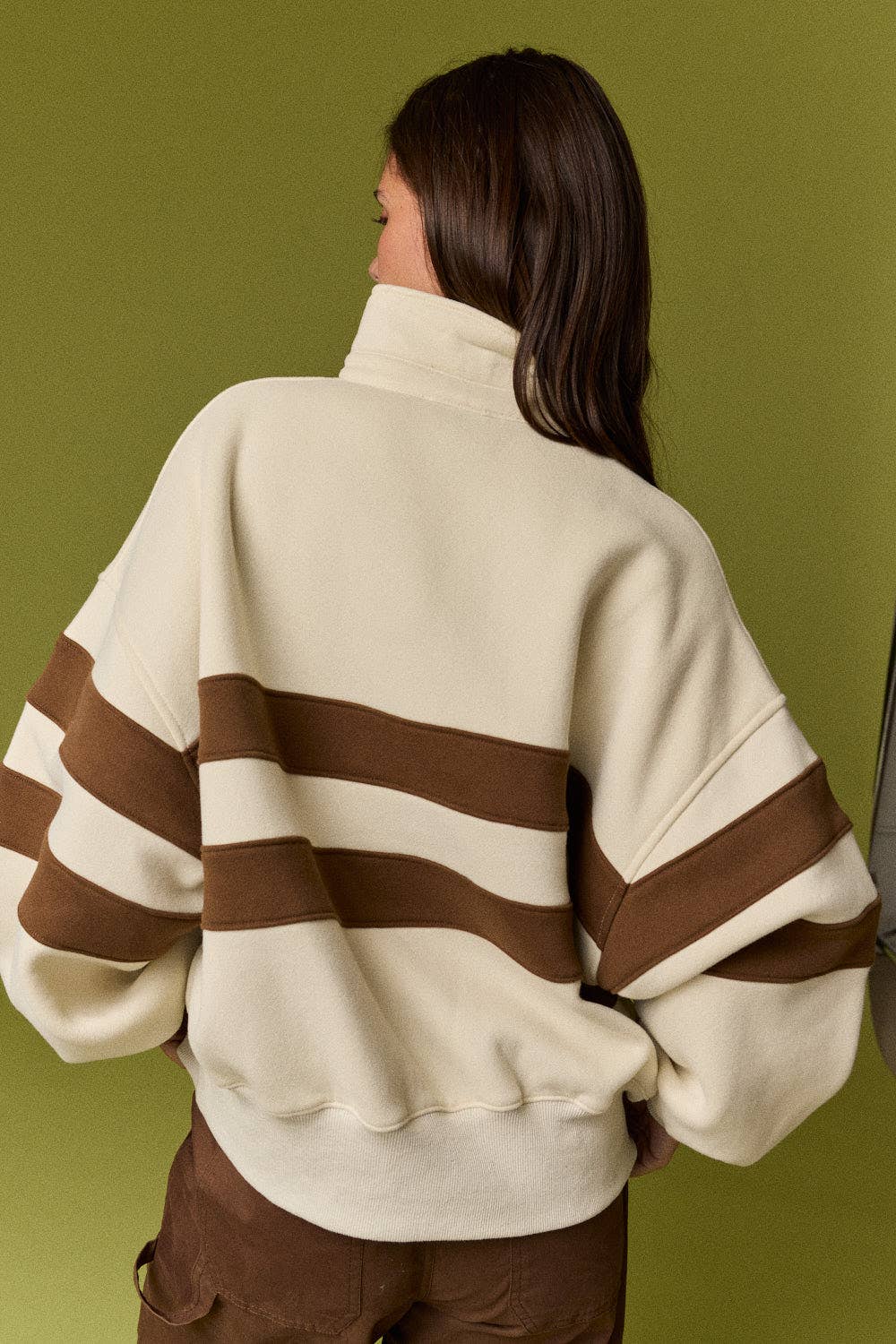 Lottie Stripe Rugby Pullover