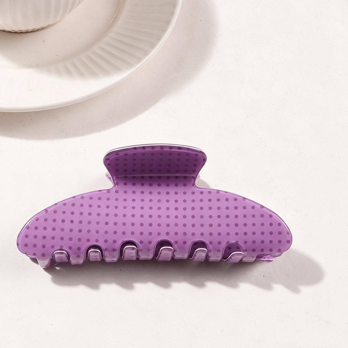 Mini Polka Dot Hair Claw Clip