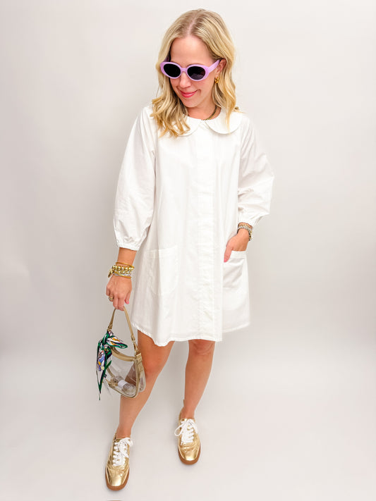 Daydream Peter Pan Collar Mini Dress
