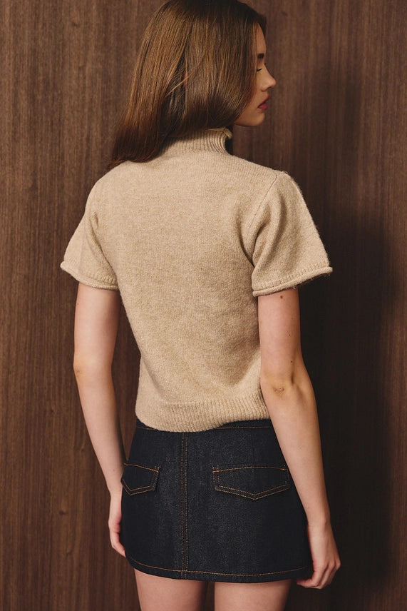 The Everyday Mock-Neck Sweater