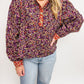 Branch Out Long Sleeve Blouse