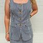Emily Striped Romper