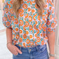 Honey Floral Button Up Blouse