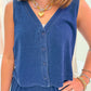 ZS Solace Jersey Denim Top