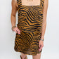 Roar Square Neck Crop Tank