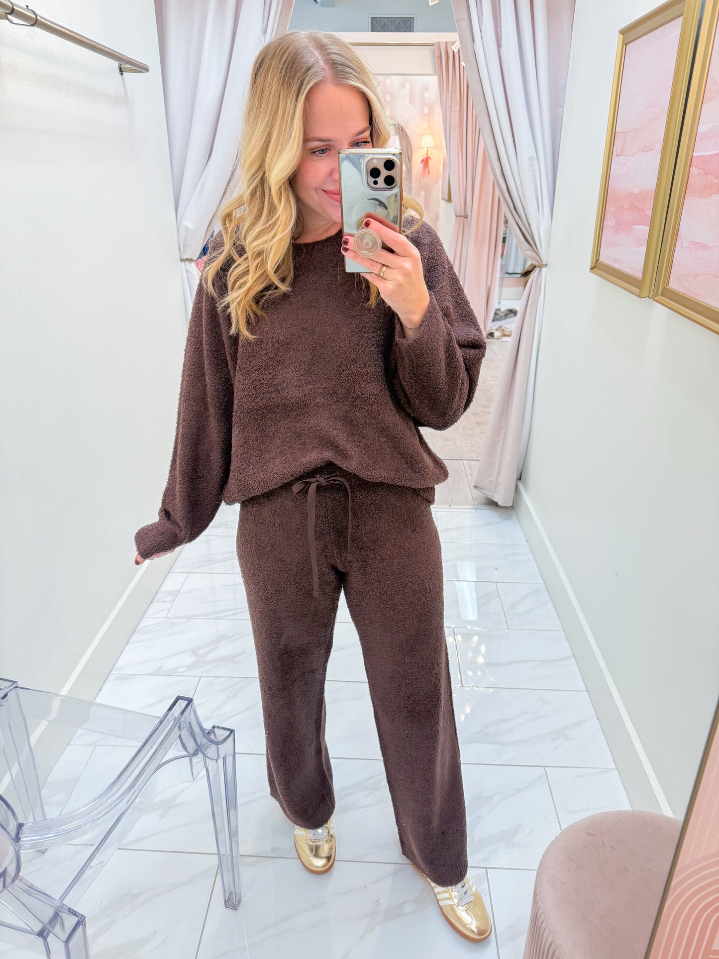 Softies Marshmallow Crew Lounge Set