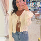 Chamomile Front Tie Cardigan