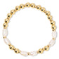 Oblong Pearl Stretch Bracelet