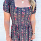 The Cornelia Maxi Dress Onyx Garden