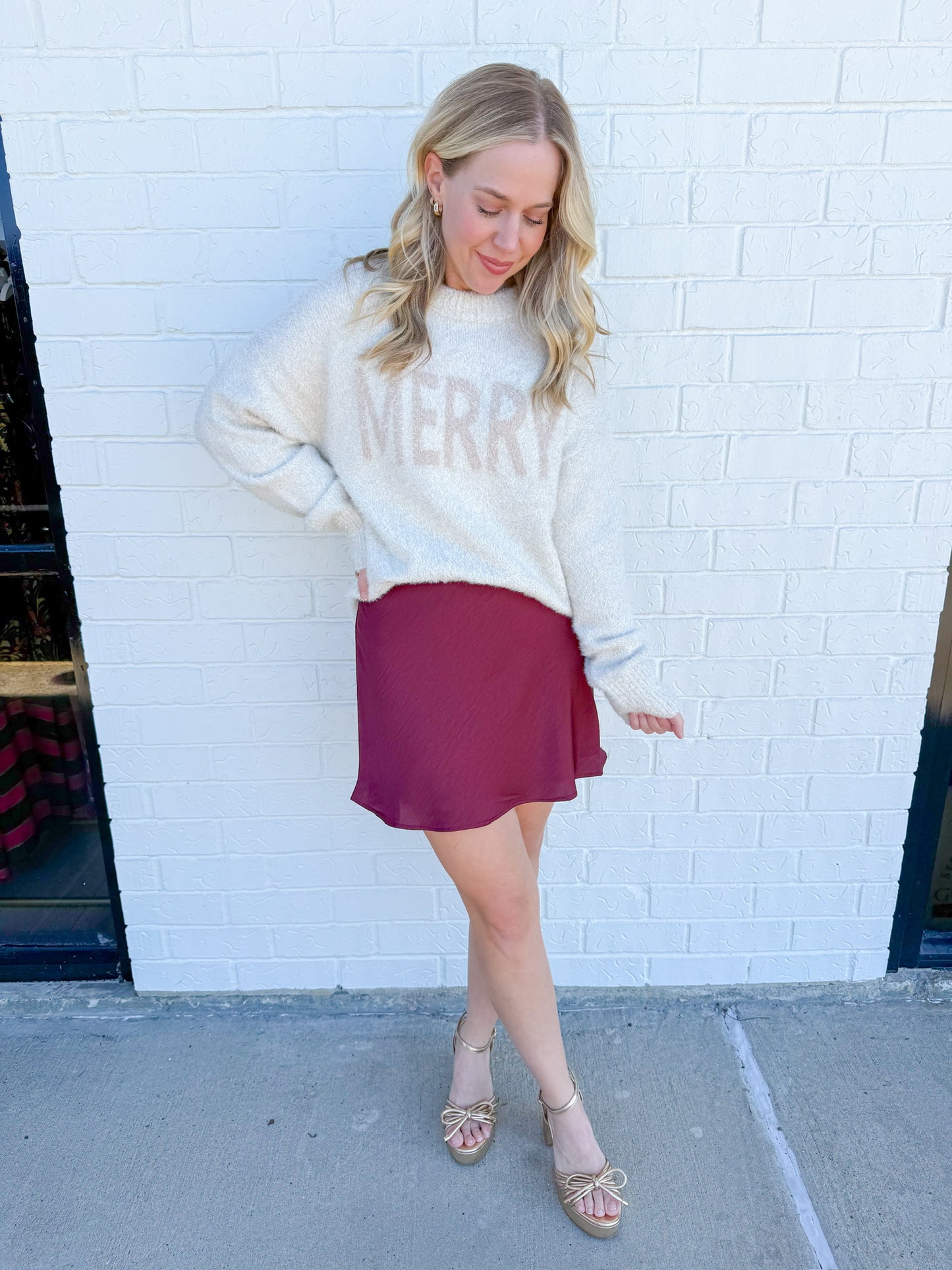 ZS Merry Gold Sweater