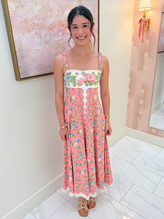 The Lochlain Dress Cottage Rose