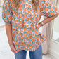 Honey Floral Button Up Blouse