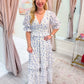 Rosebud Blues Maxi Dress