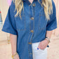 Avery Denim Button Up