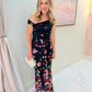 Winona Wrap Maxi Dress Falling Floral