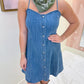 ZS Angel Eyes Denim Mini Dress