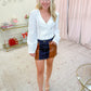 Leighton Pleat Front Blouse