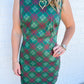 Tori Mini Dress Mistletoe Plaid