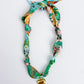 Knotted Scarf Necklace-Puffy Heart