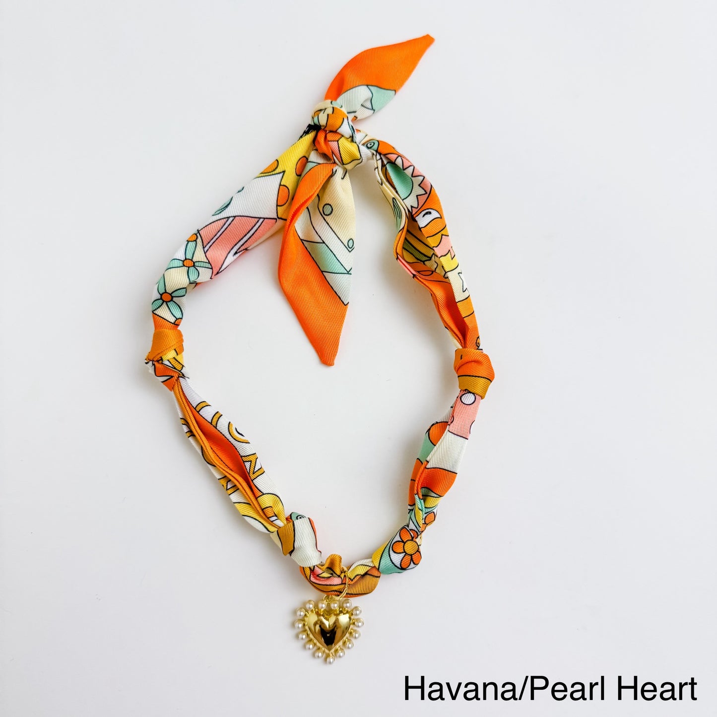 Knotted Scarf Necklace