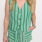 Positano Stripe Vest