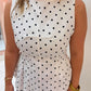 The Retro Dot Blouse